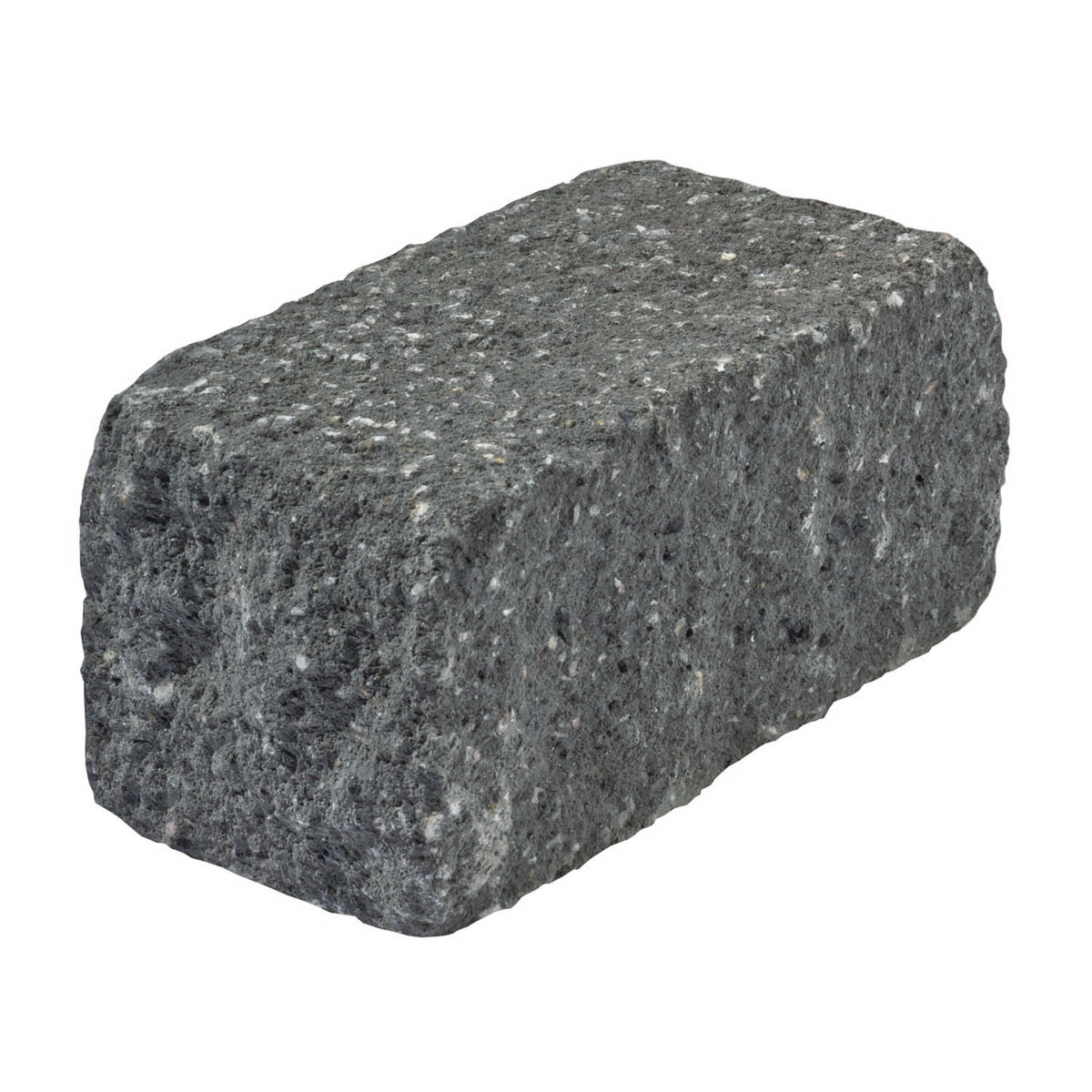 Diephaus  Mauerstein Cup-Kombi schwarz 25 x 12,5 x 12,5 cm