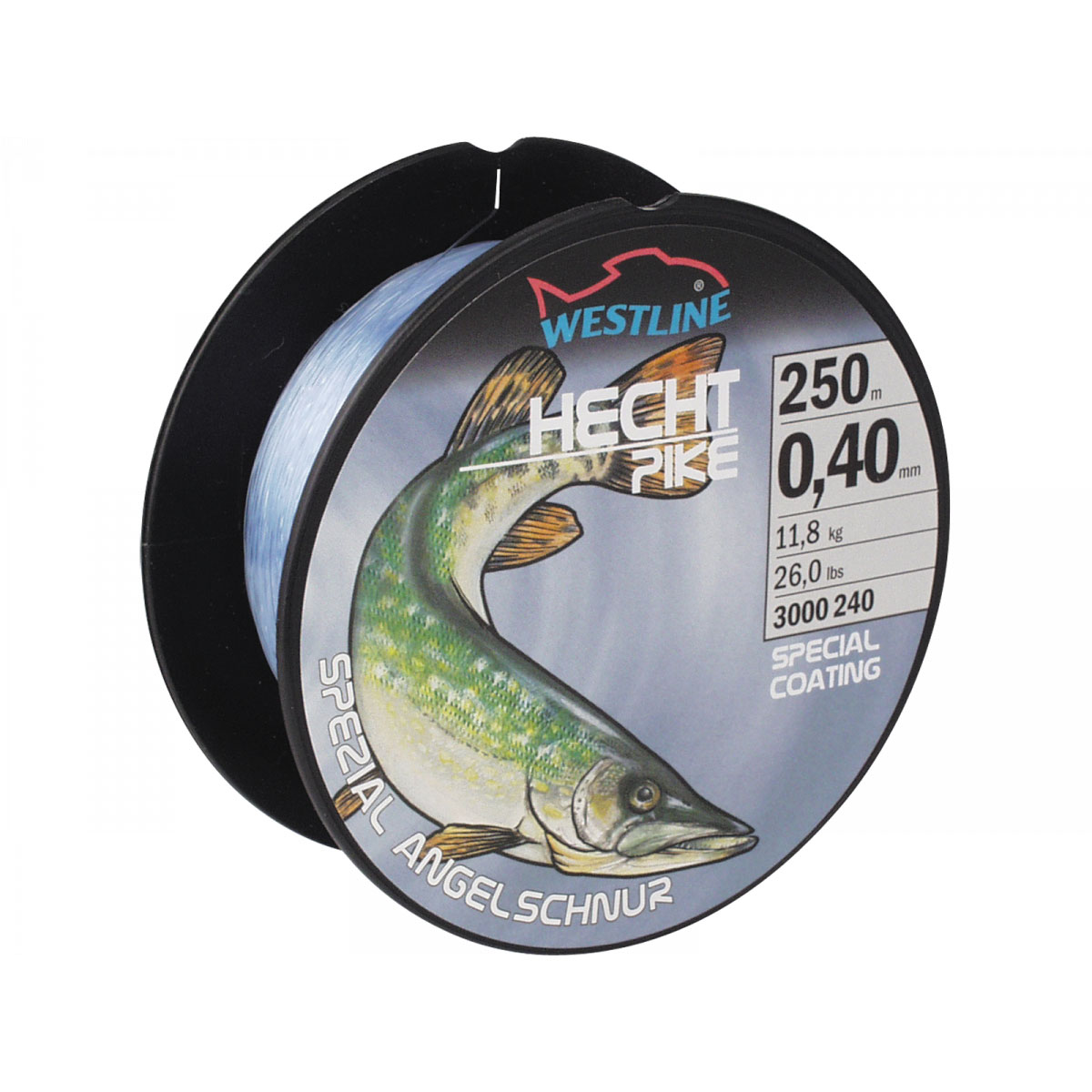 westline Zielfischschnur Hecht 0,40 250m