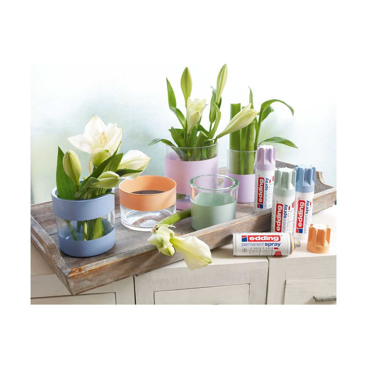 Edding  Spray 5200 pastellblau seidenmatt Bild 10