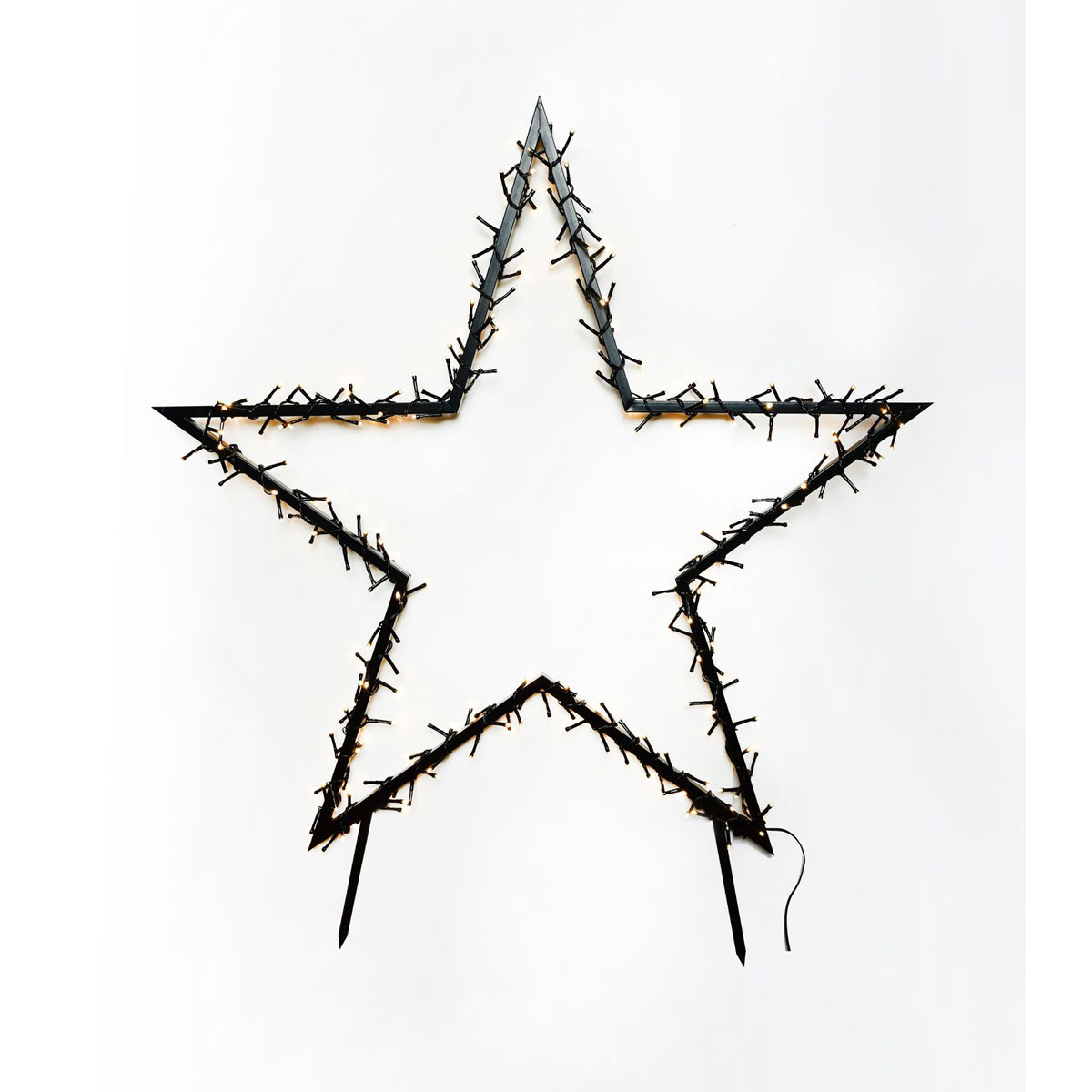 Ambientis Gartenstecker Stern 250 LEDs Außen 5m Zuleitung