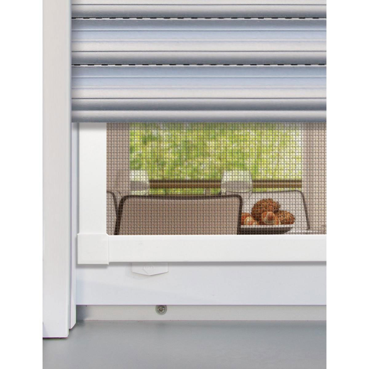 Schellenberg Insektenschutz-Fenster Premium 140 x 150 cm weiß Bild 6