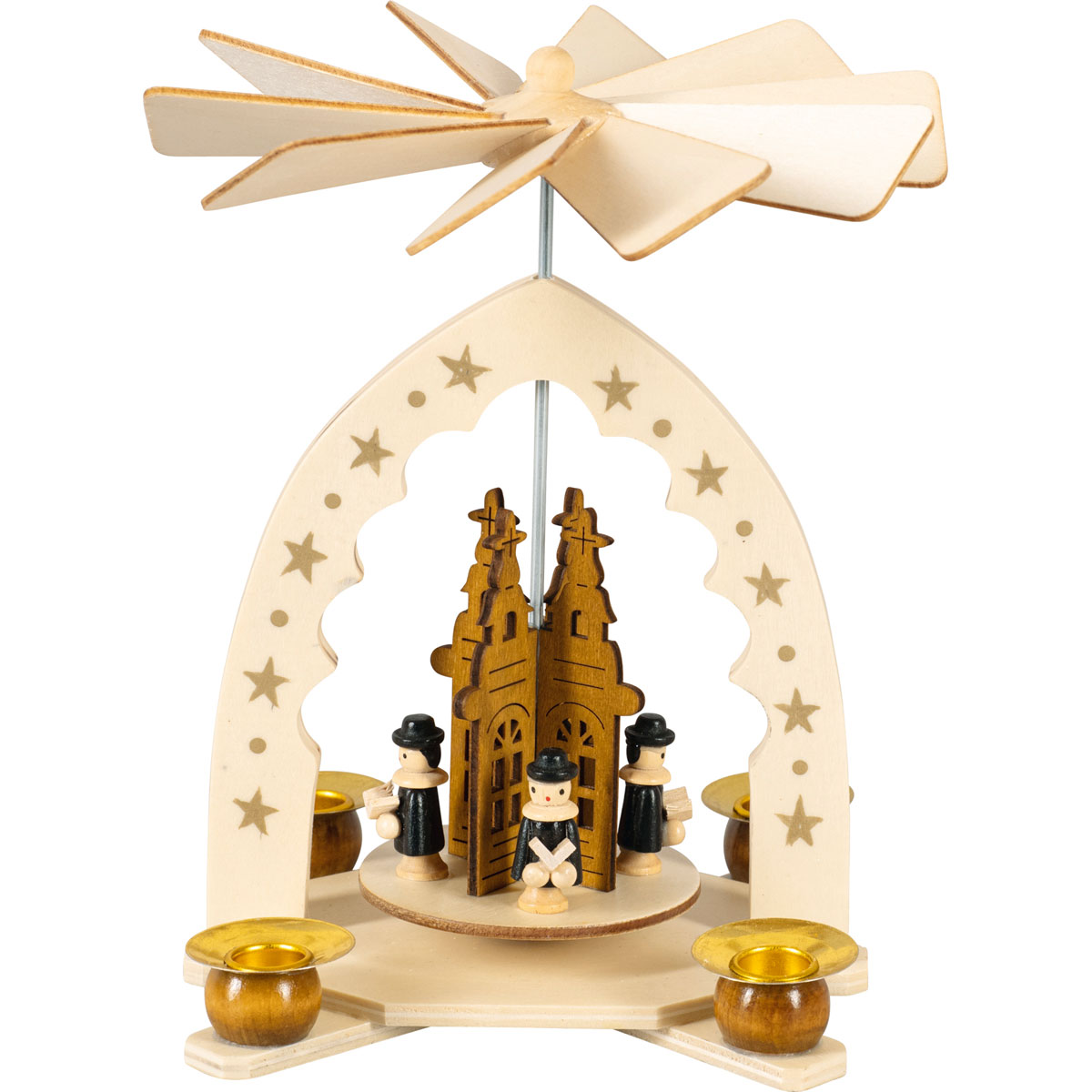 Pyramide fuer 4 Pyramidenkerzen Kurrende