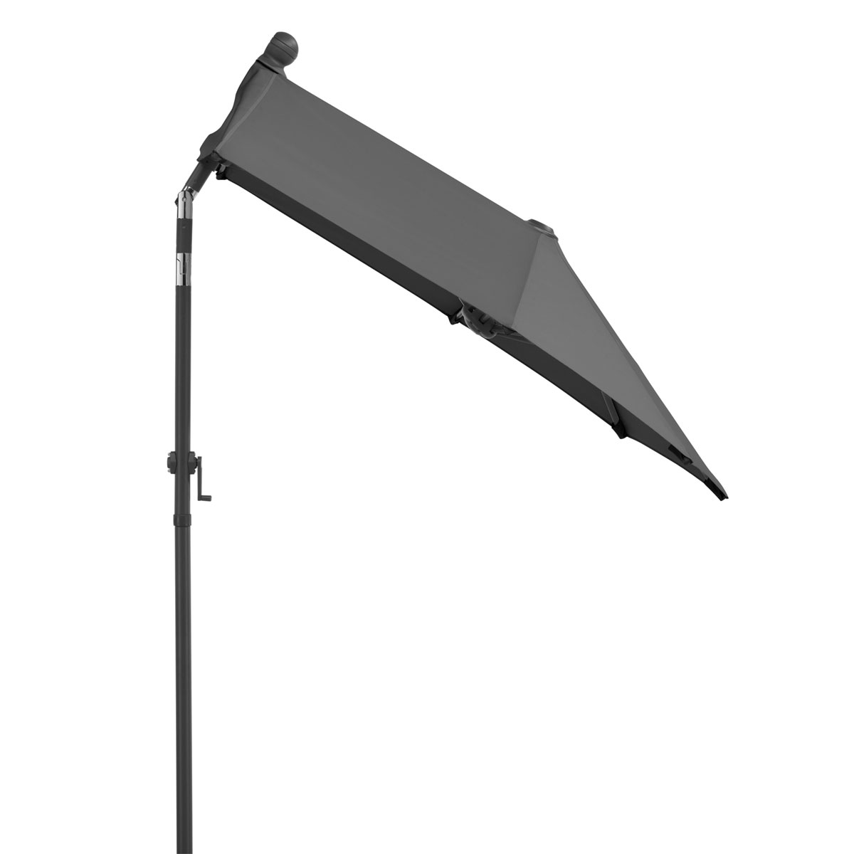 Schneider Schirme Sonnenschirm Salerno Mezza 150 x 150 cm anthrazit Bild 3