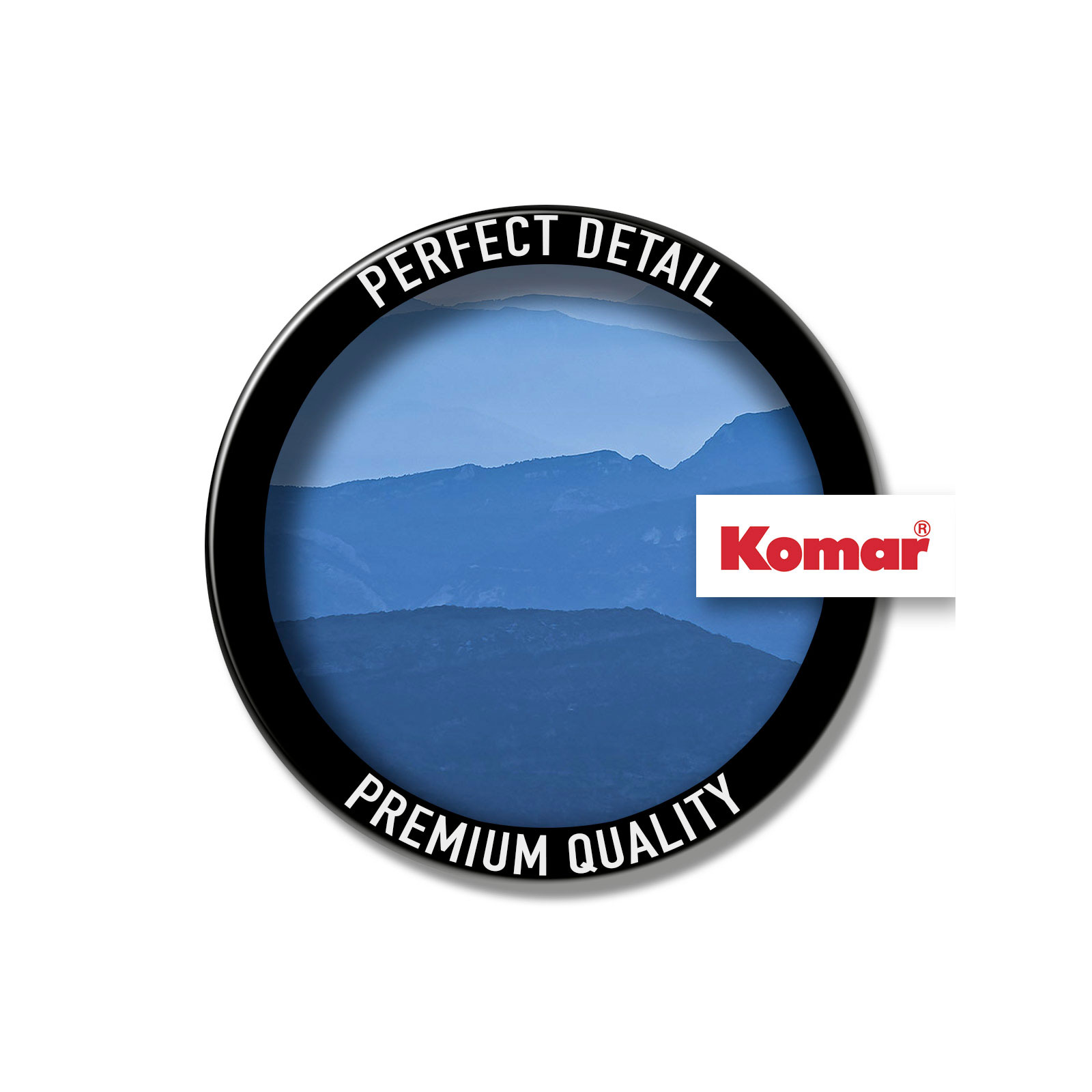 Komar  Vlies Fototapete Blue Mountain  Panel 100x250 cm Bild 4