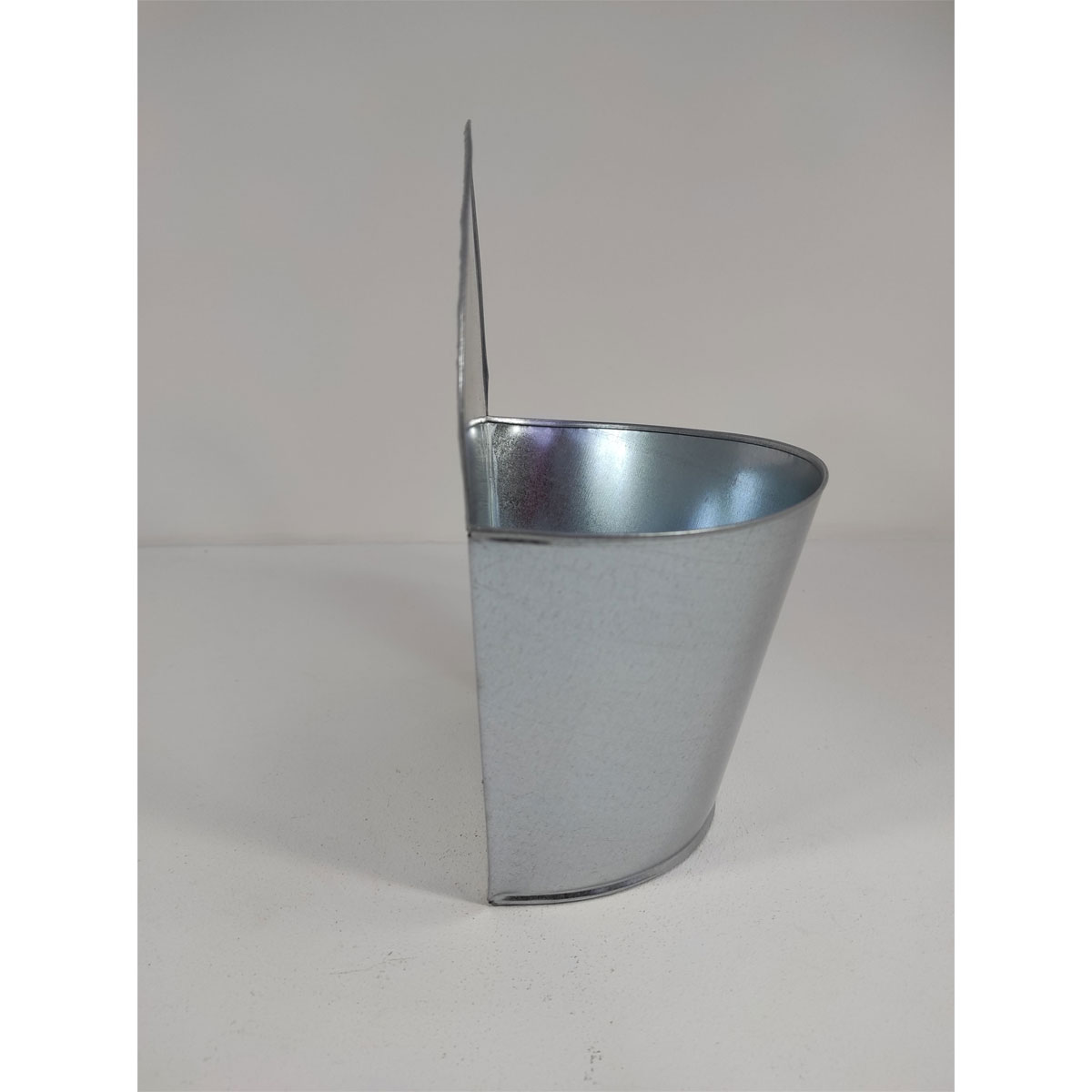 Eimer-Wandampel halbrund 26 cm verzinkt Bild 2