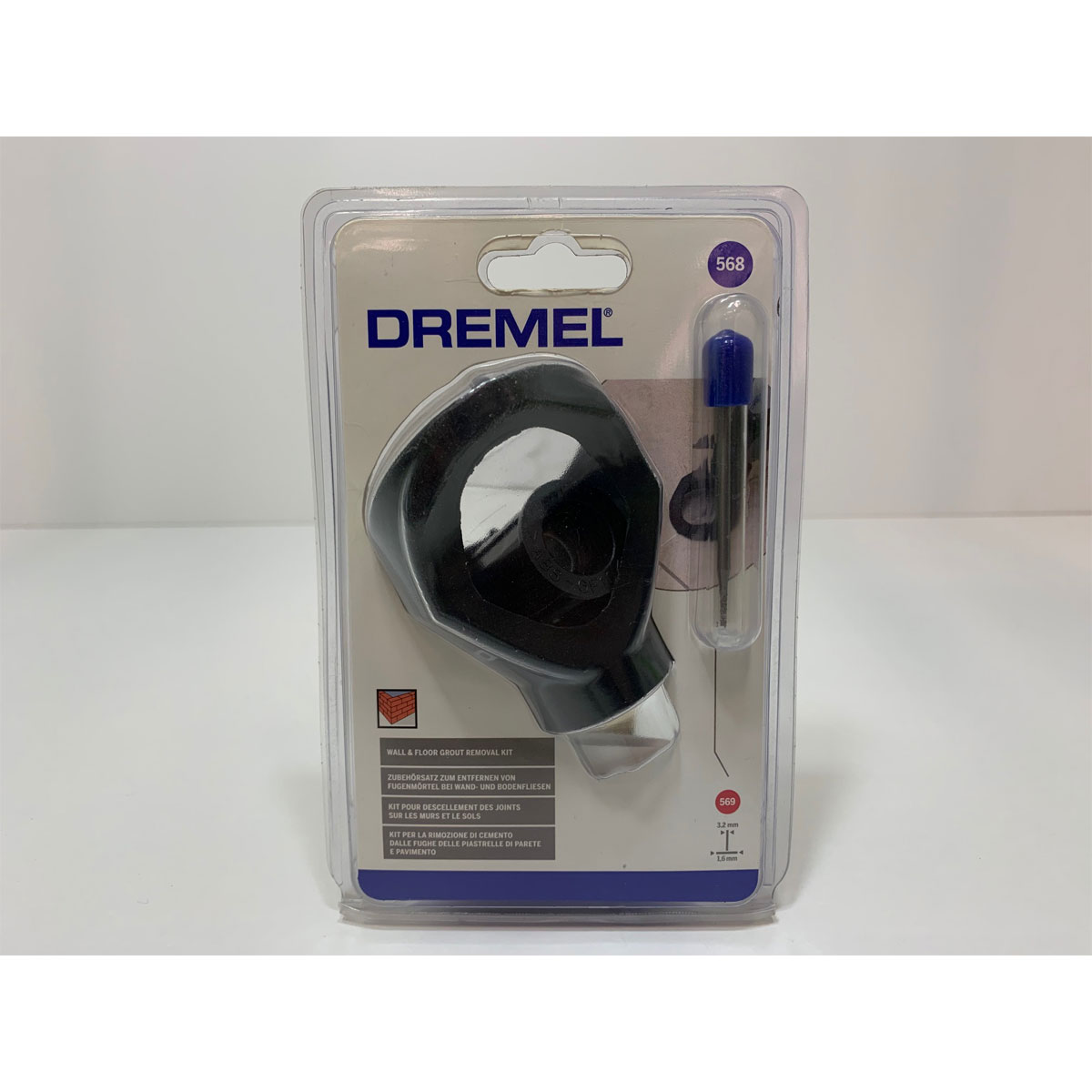 Dremel Fugenfräsvorsatz und Fräser 1,6 mm