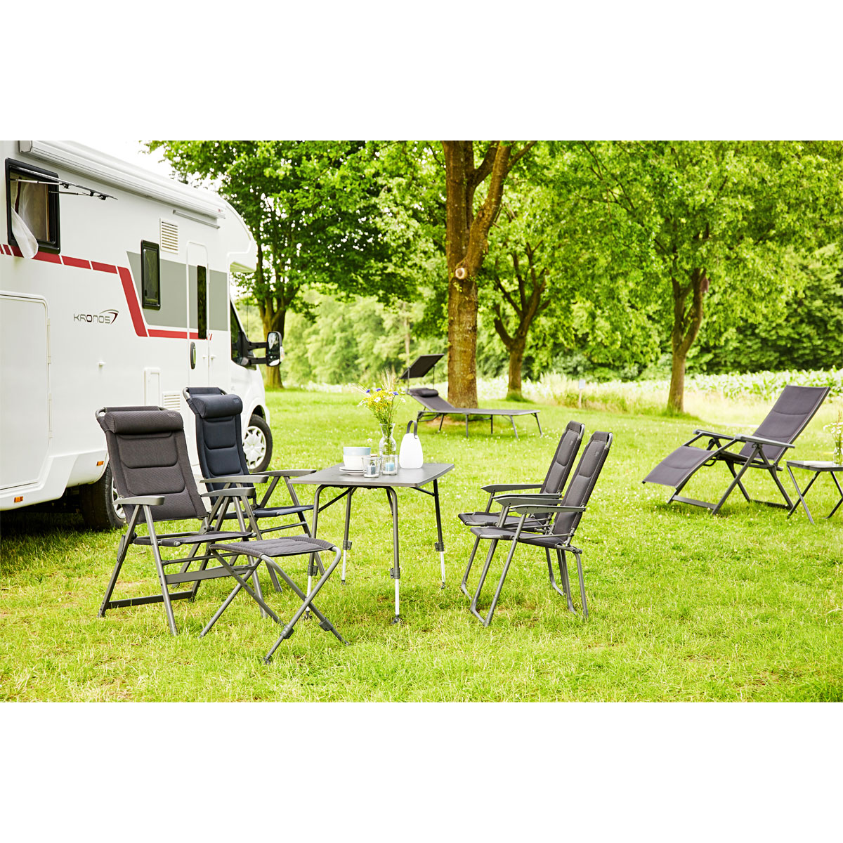 Campingsessel Premium anthrazit Bild 4