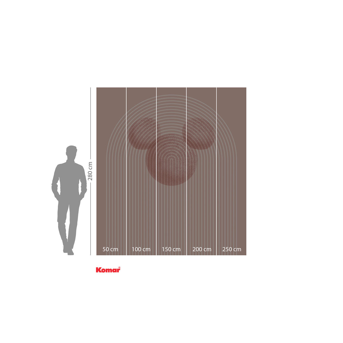 Komar  Vlies Fototapete Mickey Arc 250x280 cm Bild 3