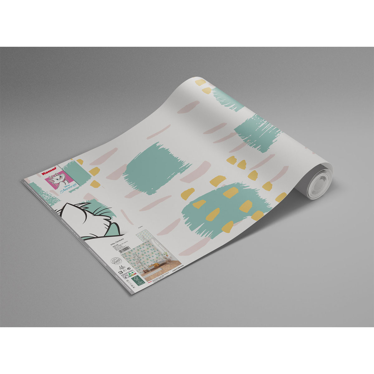 Komar  Vlies Fototapete Kitty Climbers 250x280 cm Bild 3