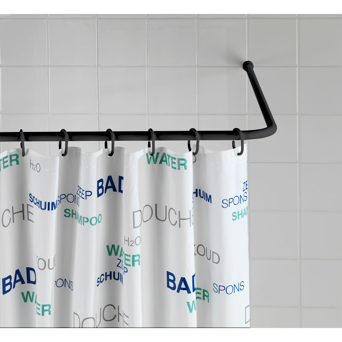 Wenko  Winkelstange Universal Schwarz 20 mm Bild 6