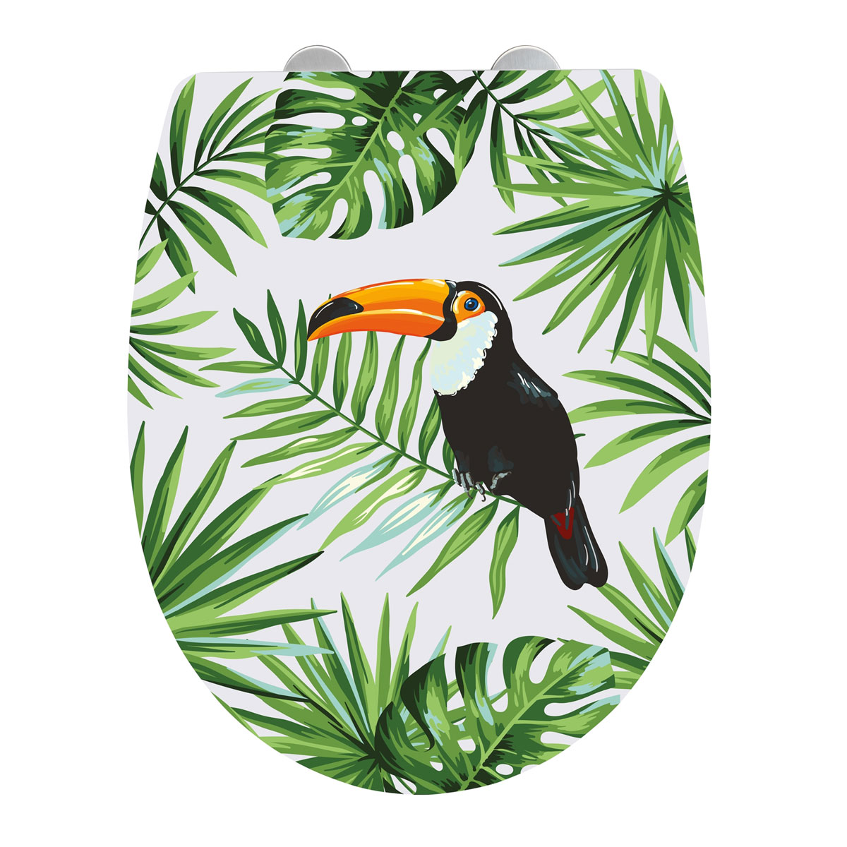 Wenko  Premium WC-Sitz Tucan High Gloss Thermoplast Bild 1