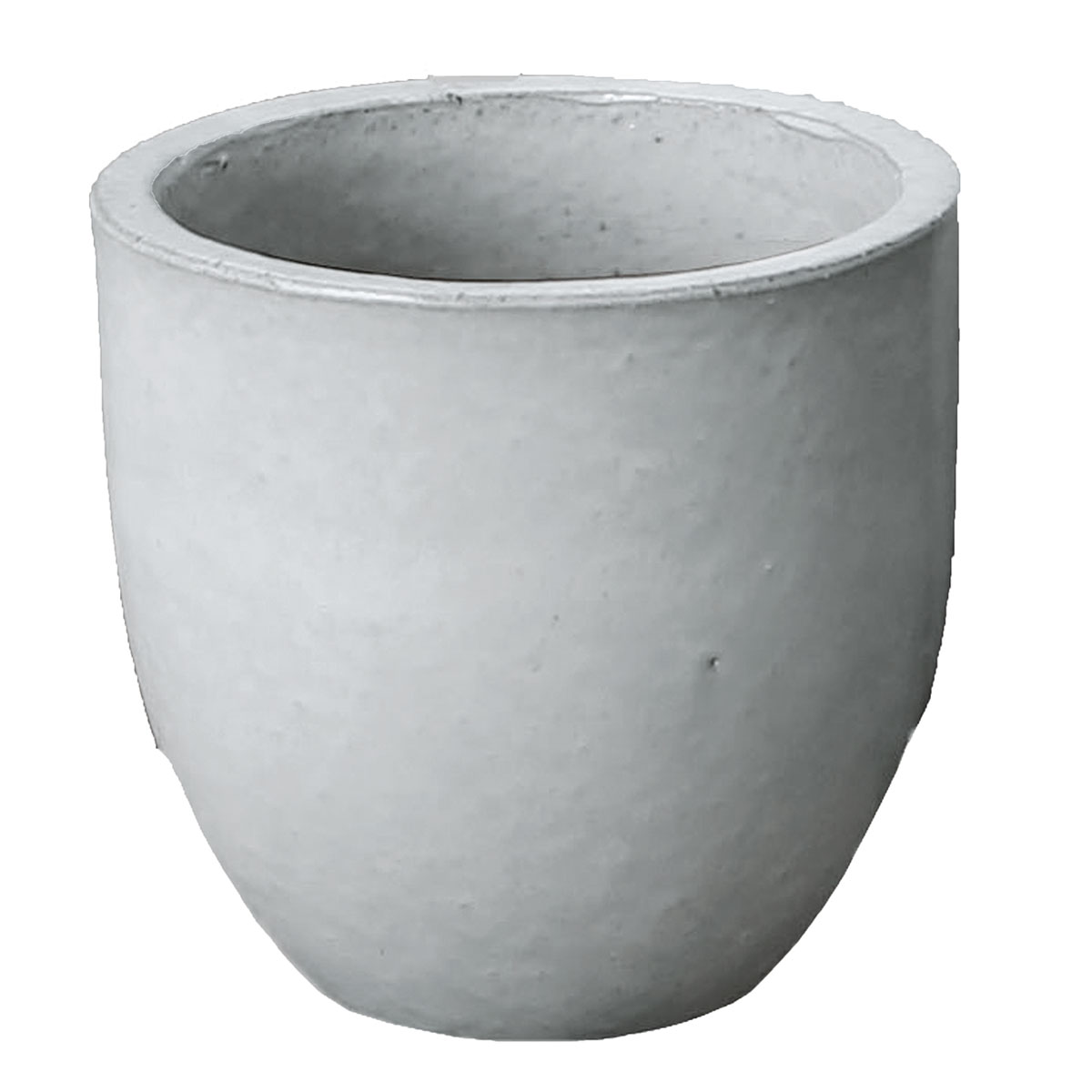 Haveson Pflanztopf Bern weiß glasiert Durchmesser 25 x 25 cm Bild 1