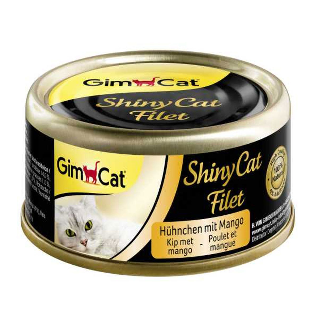 Gimborn Spezialitäten Dose ShinyCat Filet HühnchenMango 70g