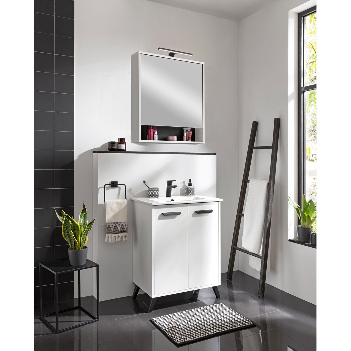 Badmöbel-Set Nova weiß Bild 2