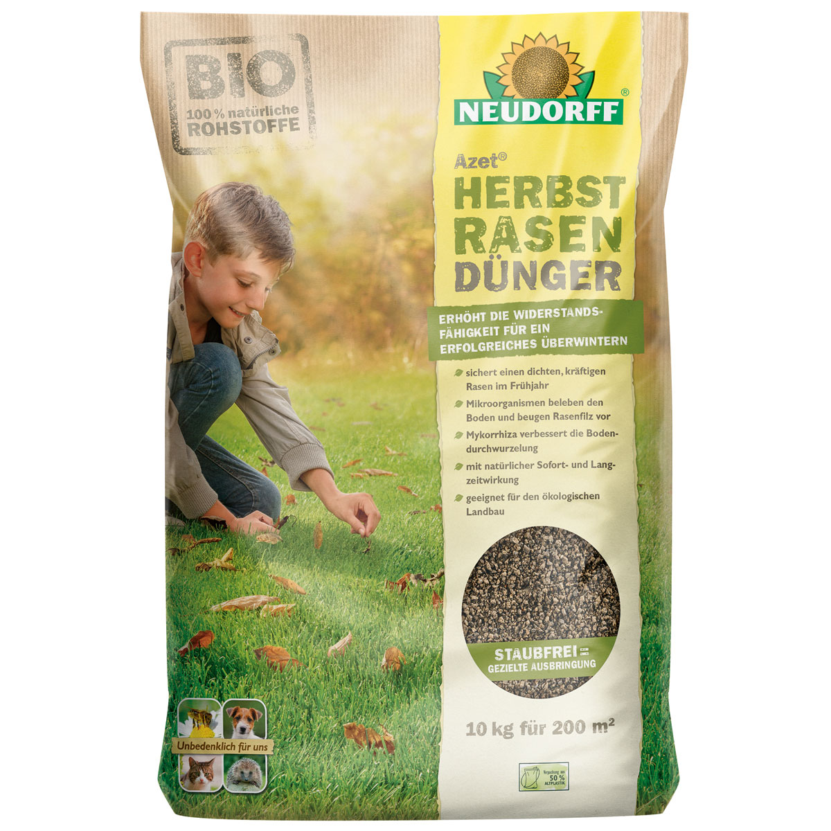Neudorff Azet Herbst-Rasen Dünger 10 kg