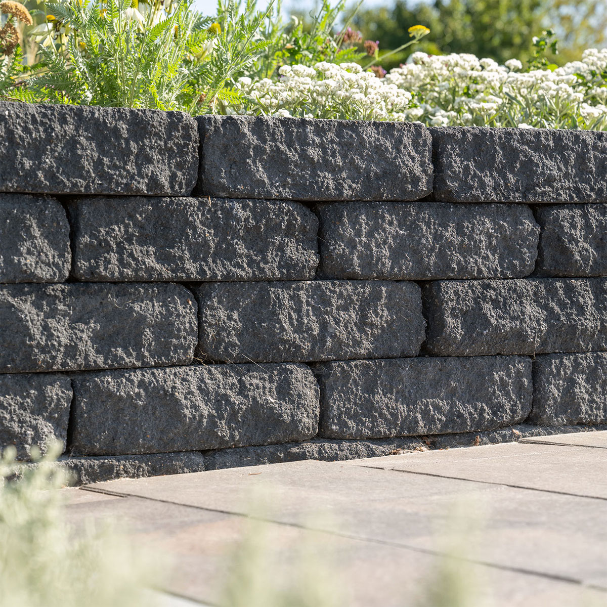 Diephaus  Mauerstein Cup-Medio schwarz 42 x 21 x 12,5 cm Bild 2