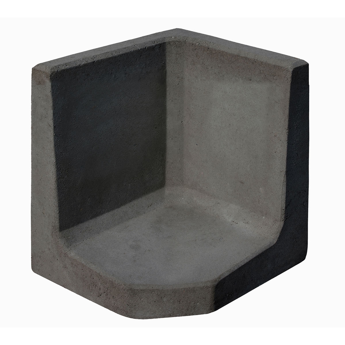 Diephaus  L-Stein-Ecke anthrazit 50 x 50 x 50 x 7 cm Bild 1