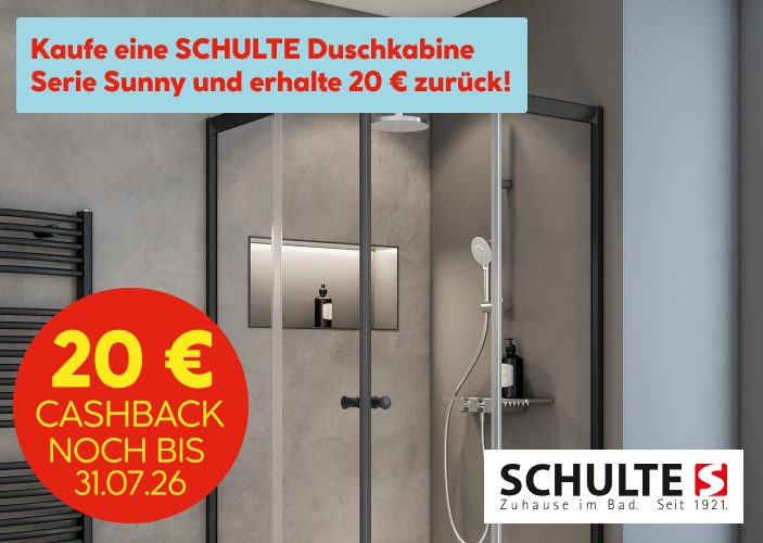 Banner Schulte Cashback Aktion