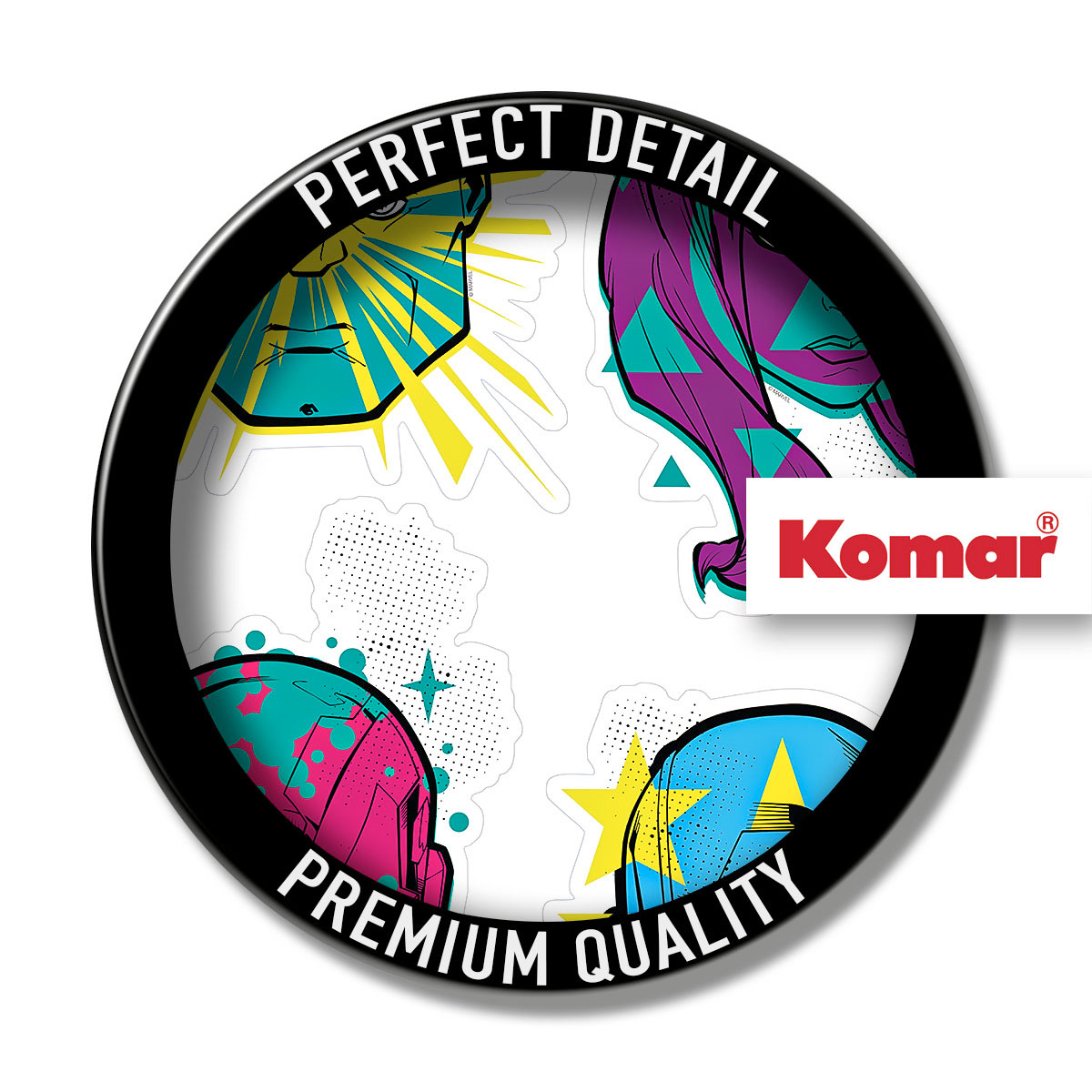 Komar  Wandtattoo Avengers Mightiest Heroes 100x70 cm Bild 3