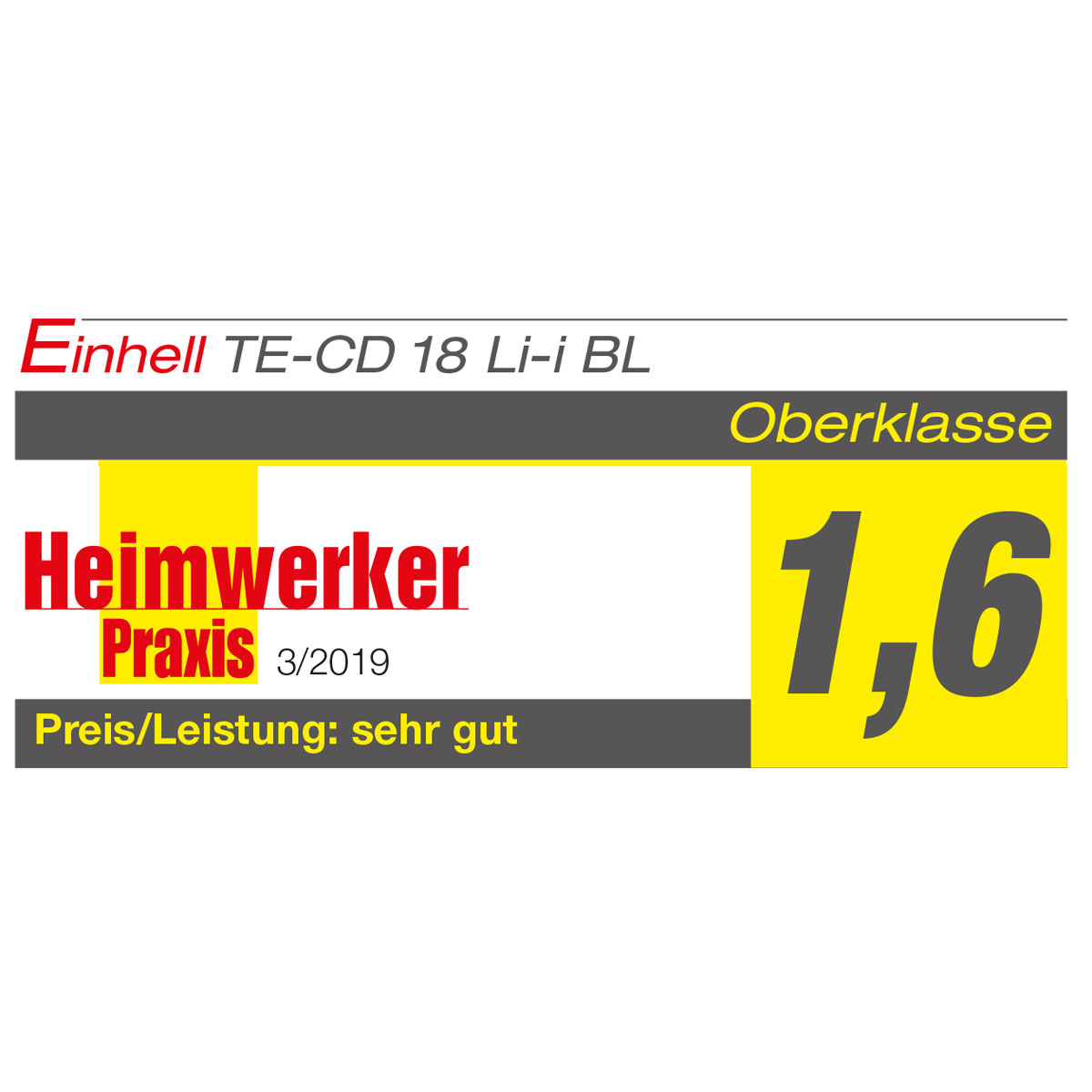 Einhell Akku-SchlagbohrschrauberTP-CD 18 Li-i BL 2 x 2,0Ah 4-teilig Bild 8