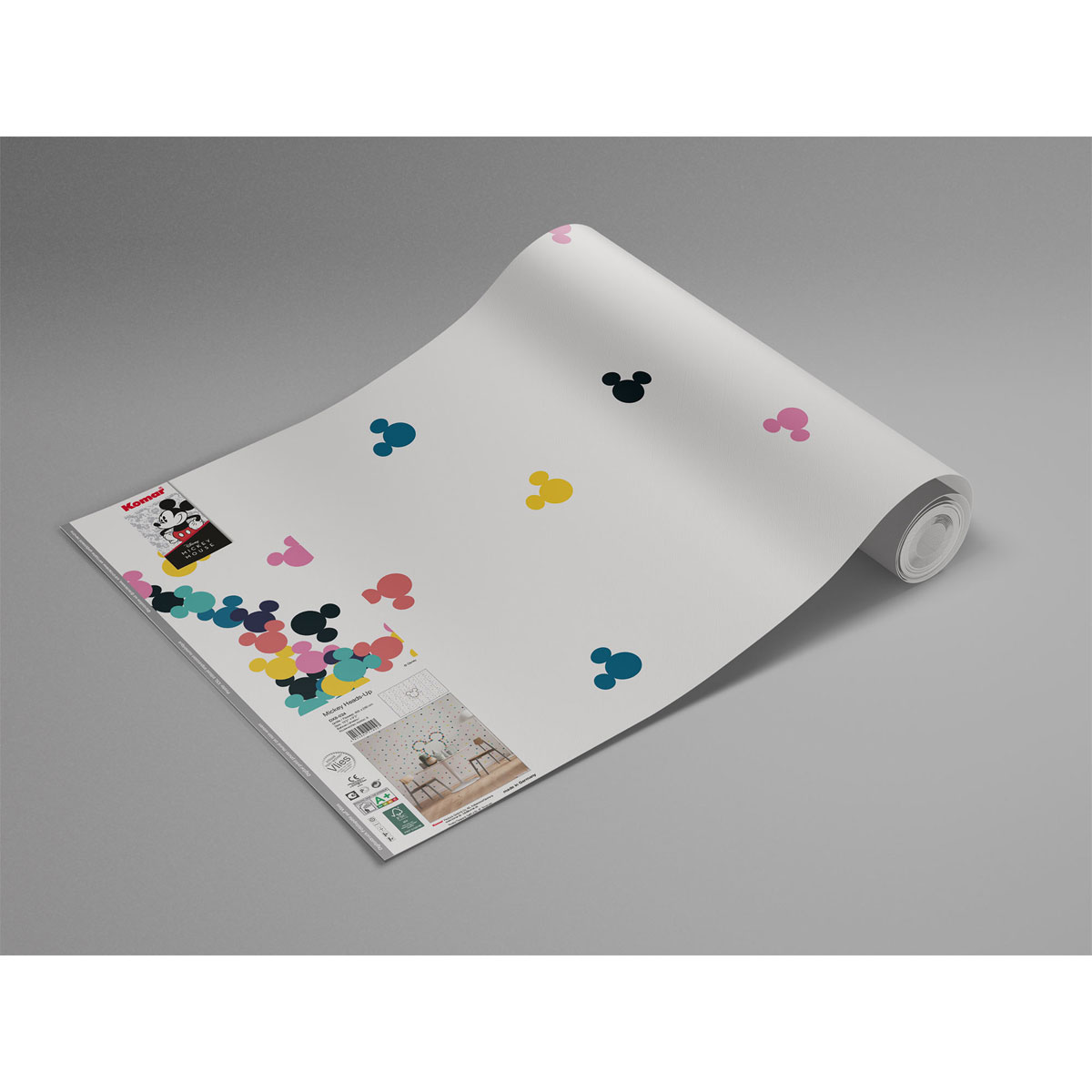 Komar  Vlies Fototapete Mickey Heads-Up 400x280 cm Bild 3