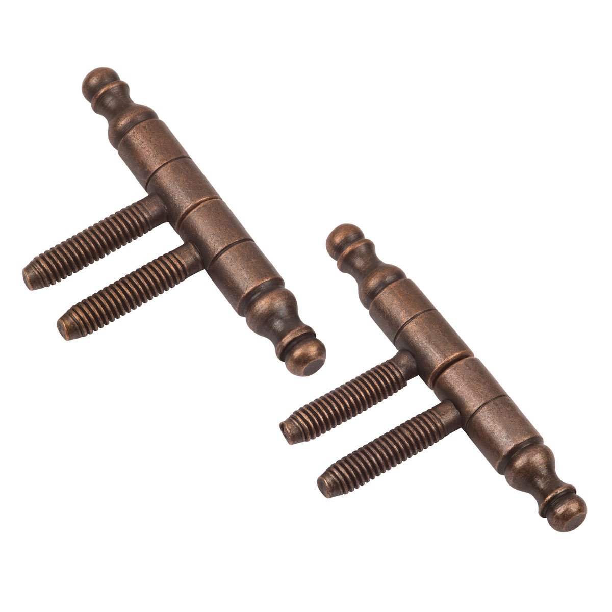 Suki Einbohrband Stahl Durchmesser 0,9x Durchmesser 0,54 x 2,5 cm brüniert 2 Stück Bild 3