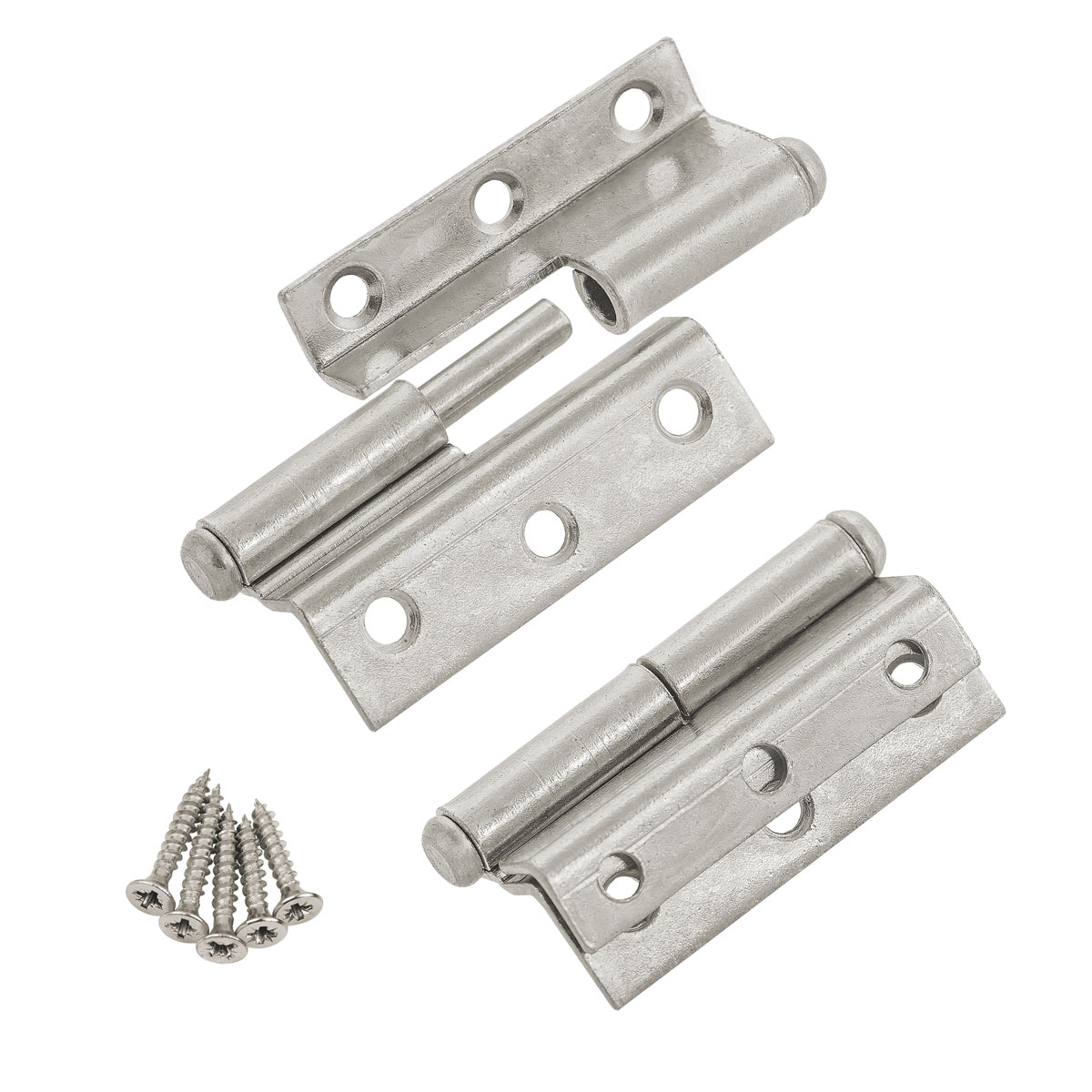 Suki Möbelband 50 mm links gekröpft vernickelt 2 Stück Bild 3