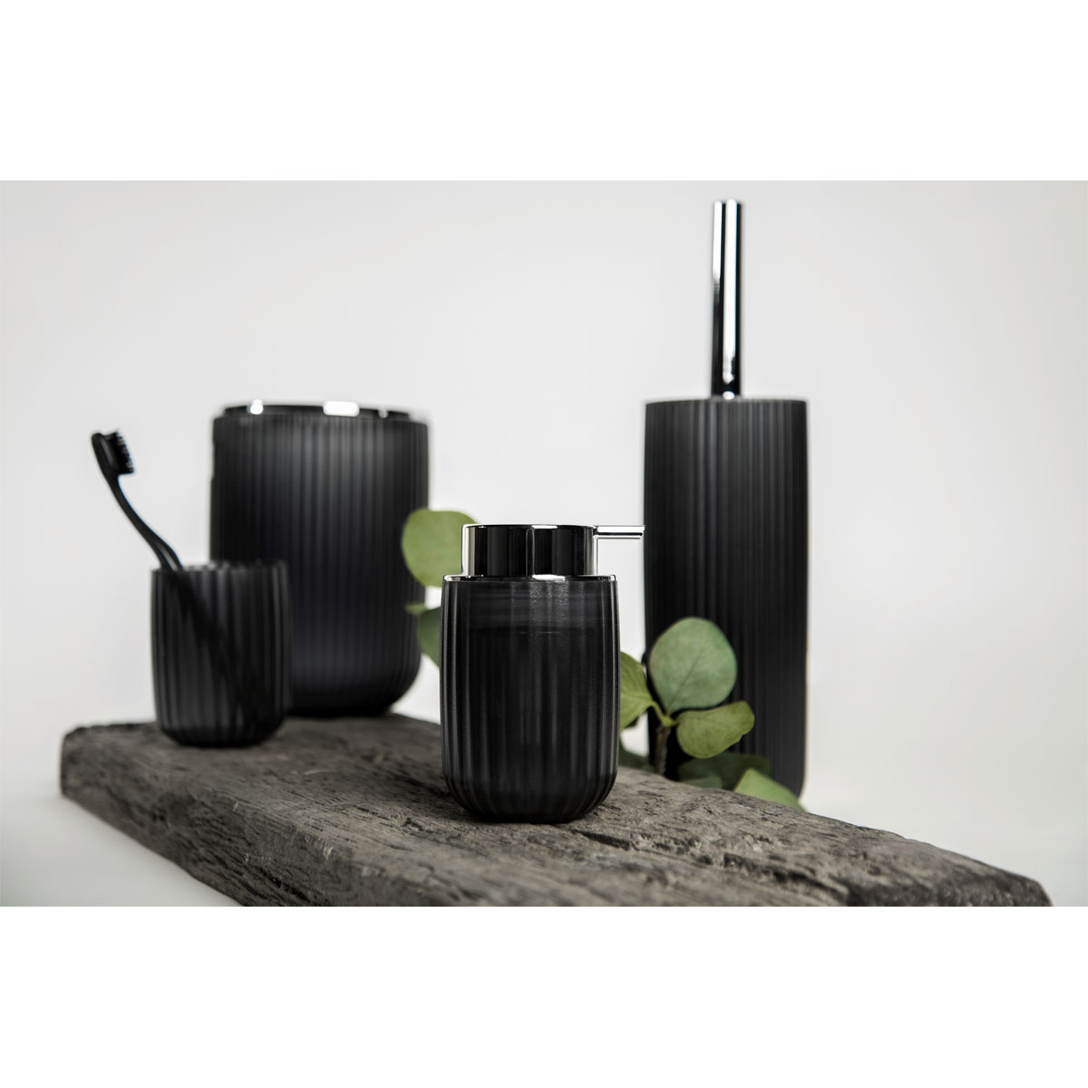 Wenko Schwingdeckeleimer Agropoli S grau 2 L Bild 3