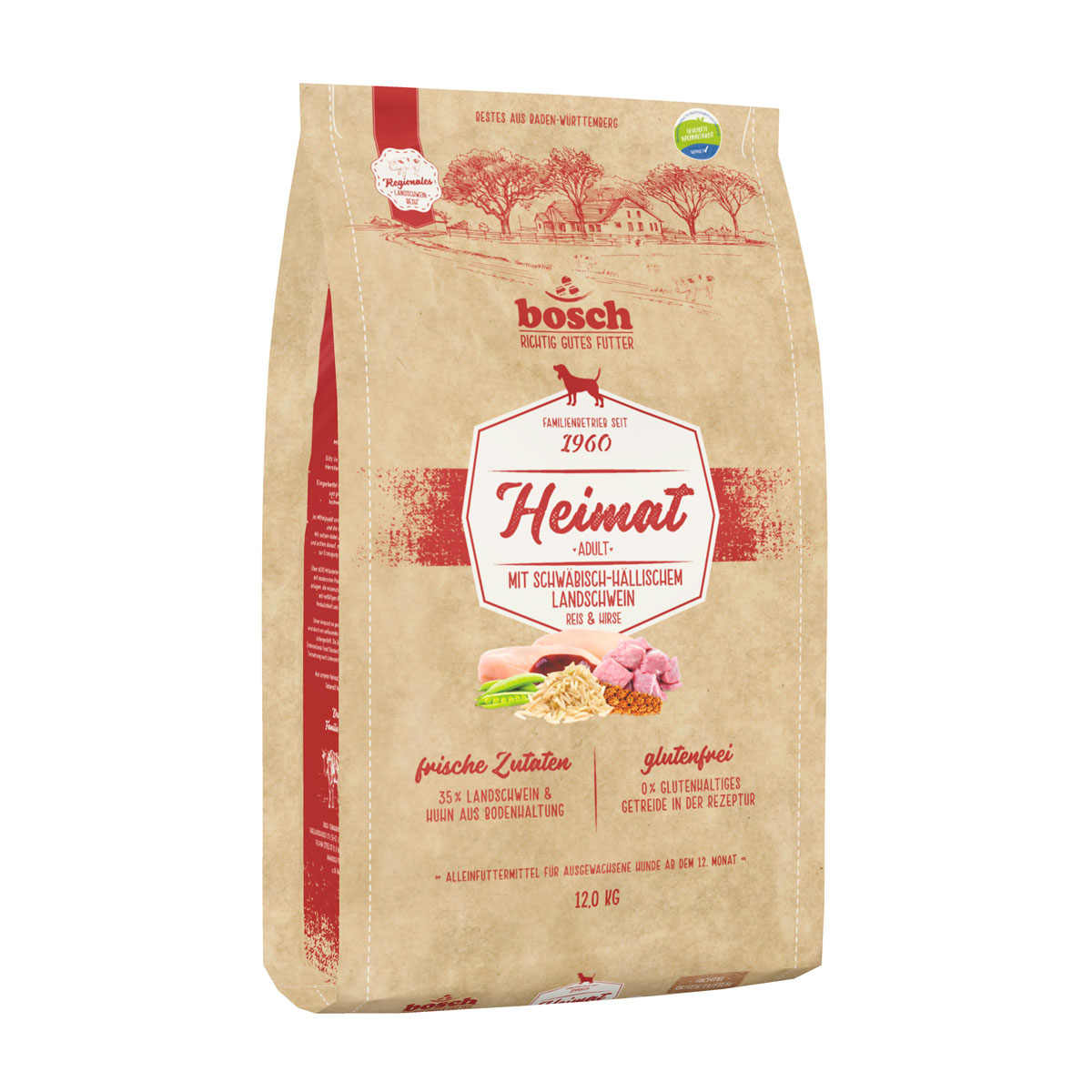 Hundefutter Heimat 12 kg glutenfrei