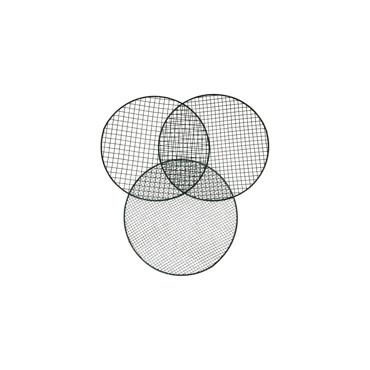 SIENA GARDEN  Metall Gartensieb 3 Einleger 37 x 32 x 7,5 cm Bild 2