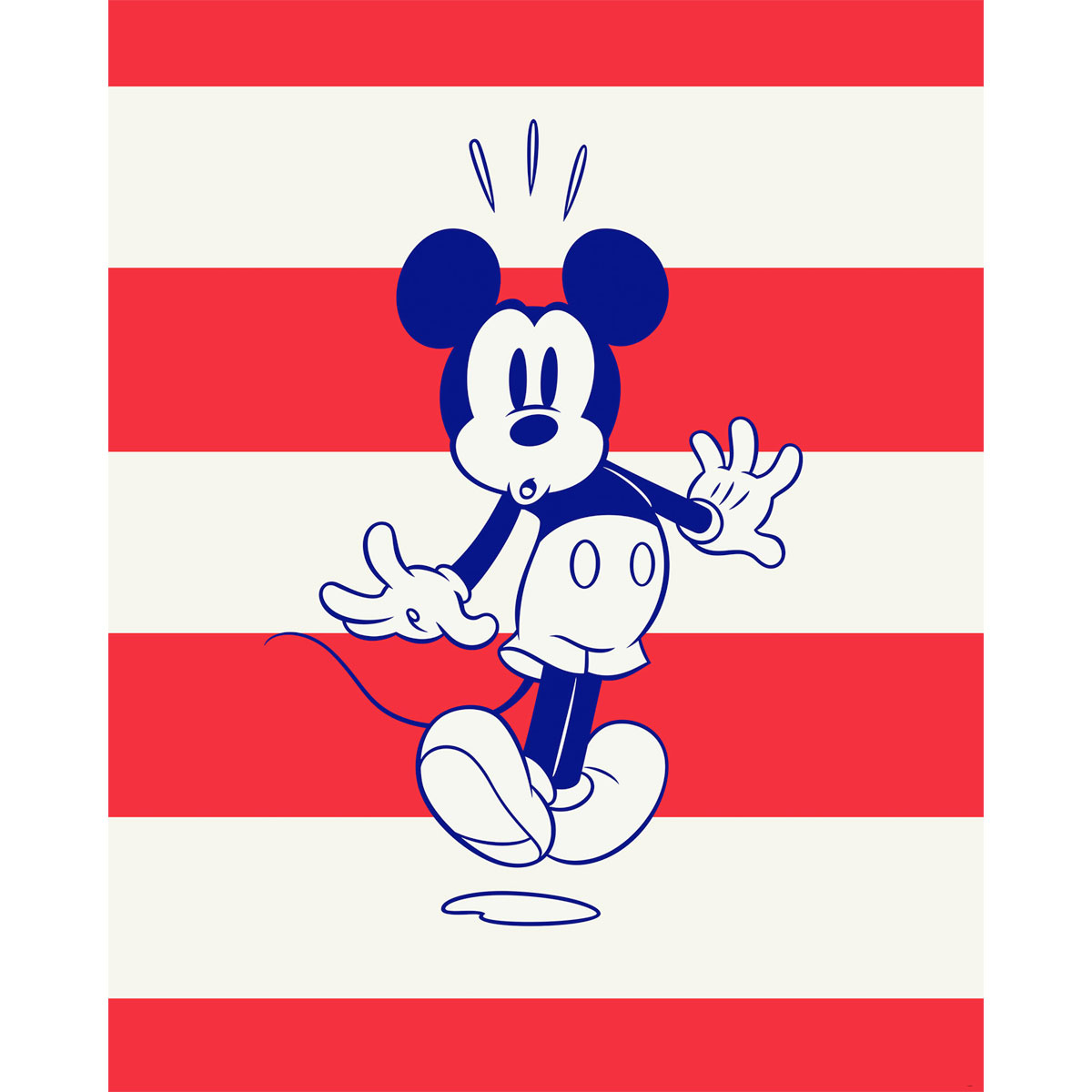 Komar  Vlies Fototapete Mickey Vibrant 200x250 cm Bild 2