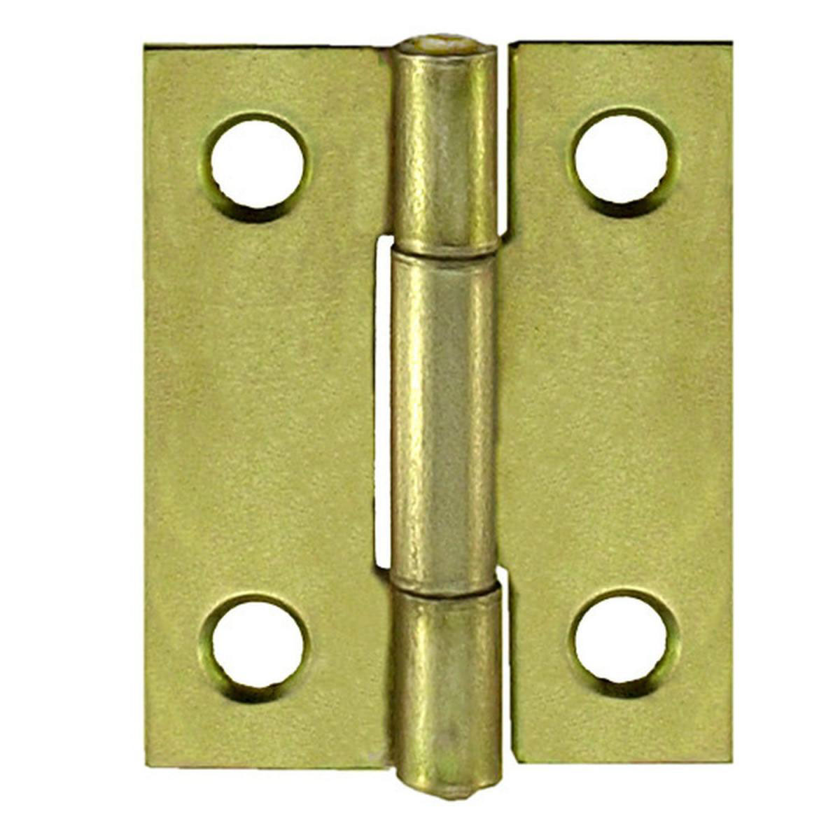 Connex Scharniere gelb vz kantig 80 x 80 mm