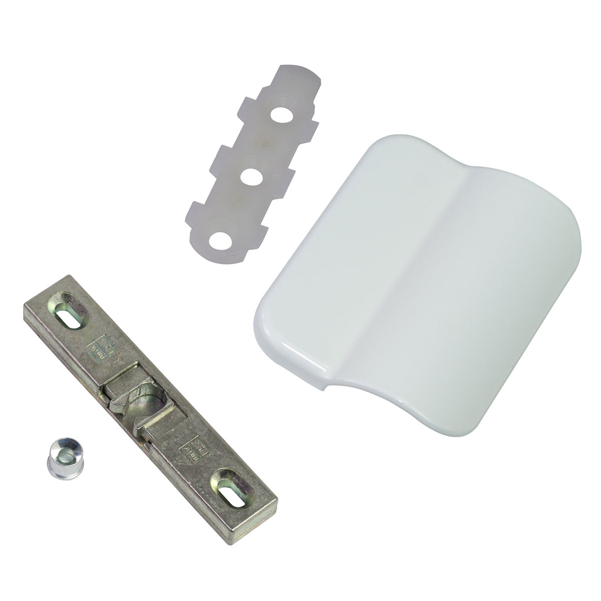 Durabil Griffmuschel für Balkontür weiß inkl Schnäpper