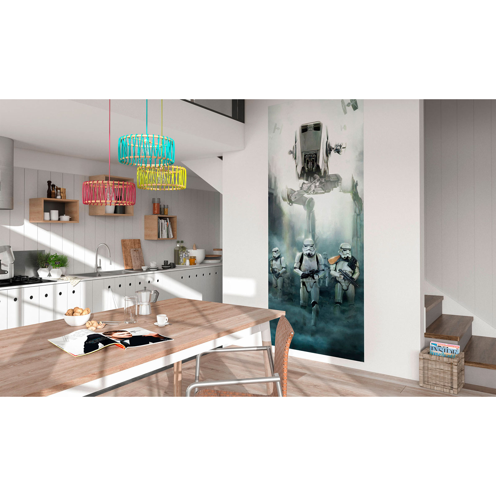 Komar  Vlies Fototapete Star Wars Imperial Forces 100x250 cm