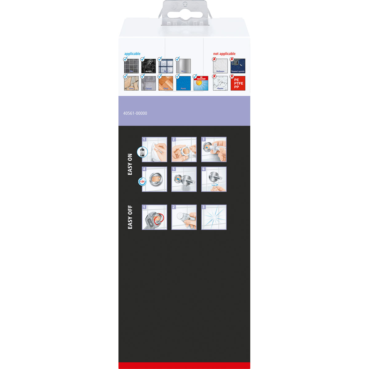 Tesa WC-Bürstengarnitur Moon mattschwarz Bild 5