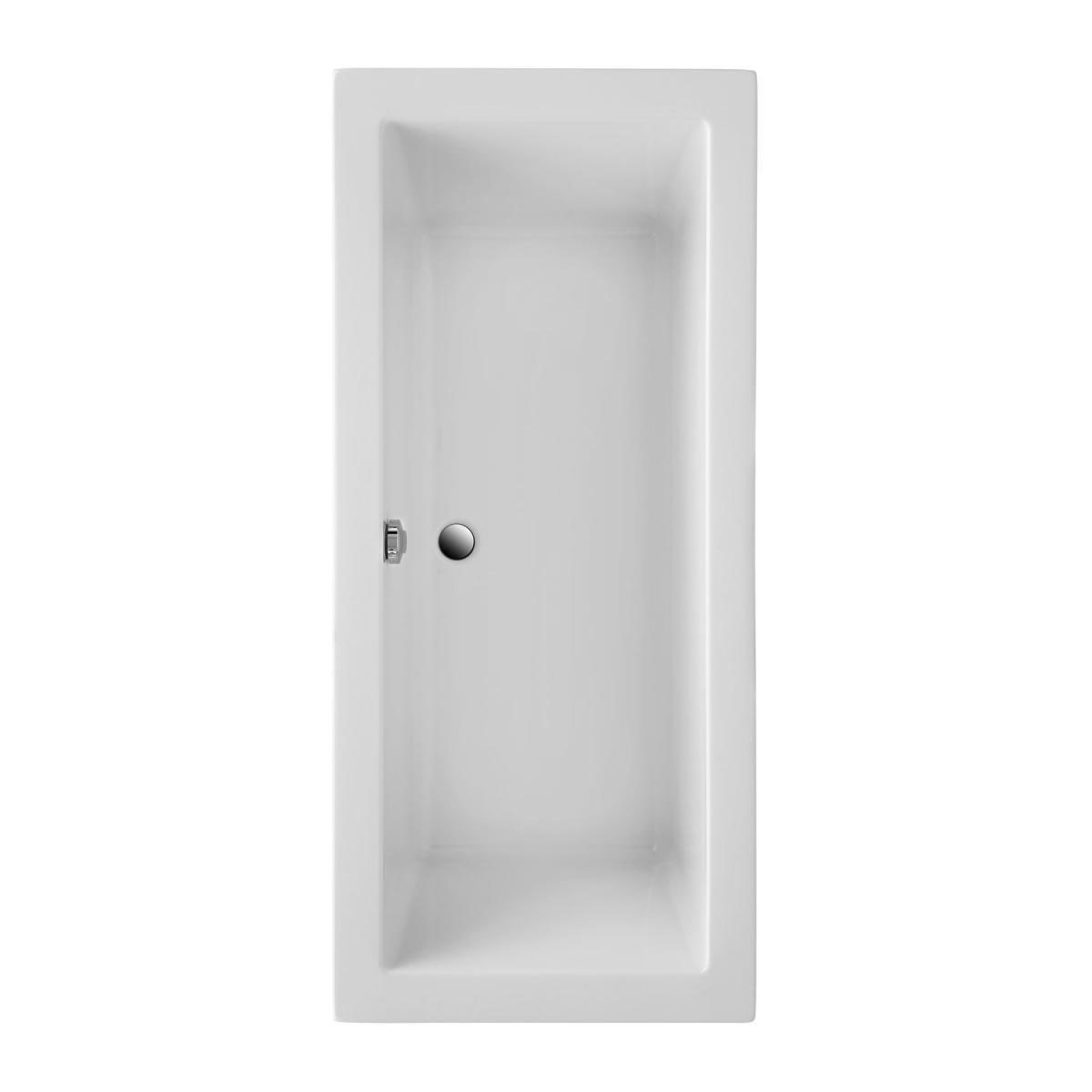 Ottofond Badewanne Cubic 180x80 cm weiß Bild 1