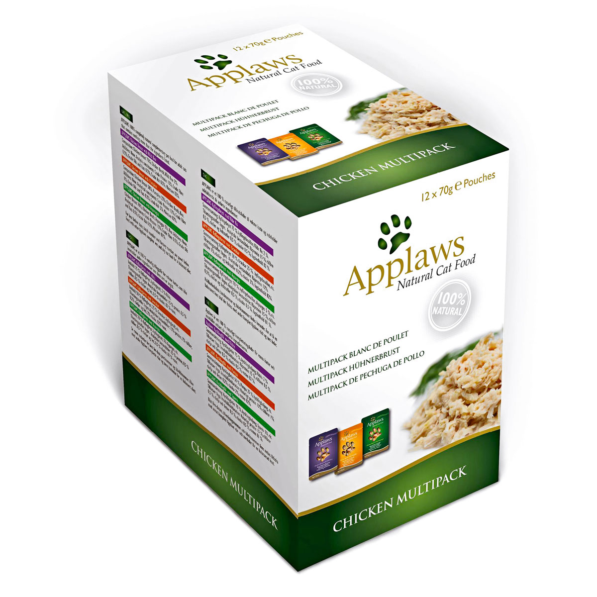 Applaws Katzenfutter Hühnchen 12 x 70 g
