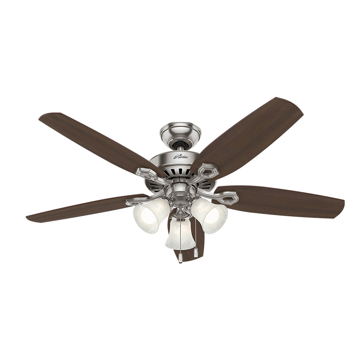 Hunter Fan Hunter Deckenenventilator Builder Plus 132 cm Nickel gebürstet