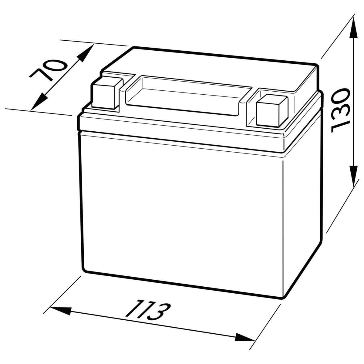 Batterie GEL YTX7L-BS 7Ah 160A Bild 9