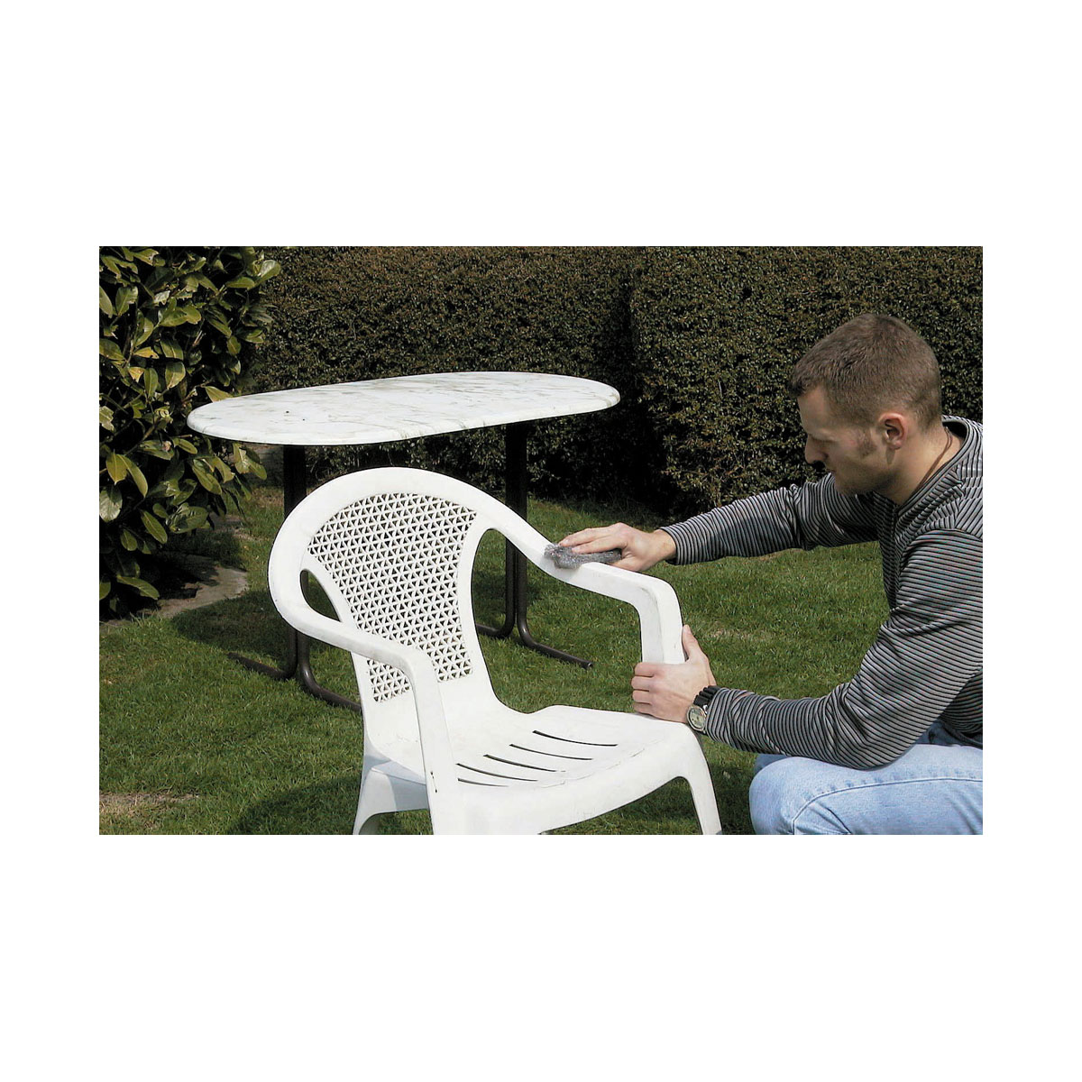 kwb  Stahlwolle Röllchen 6 Stück Bild 3