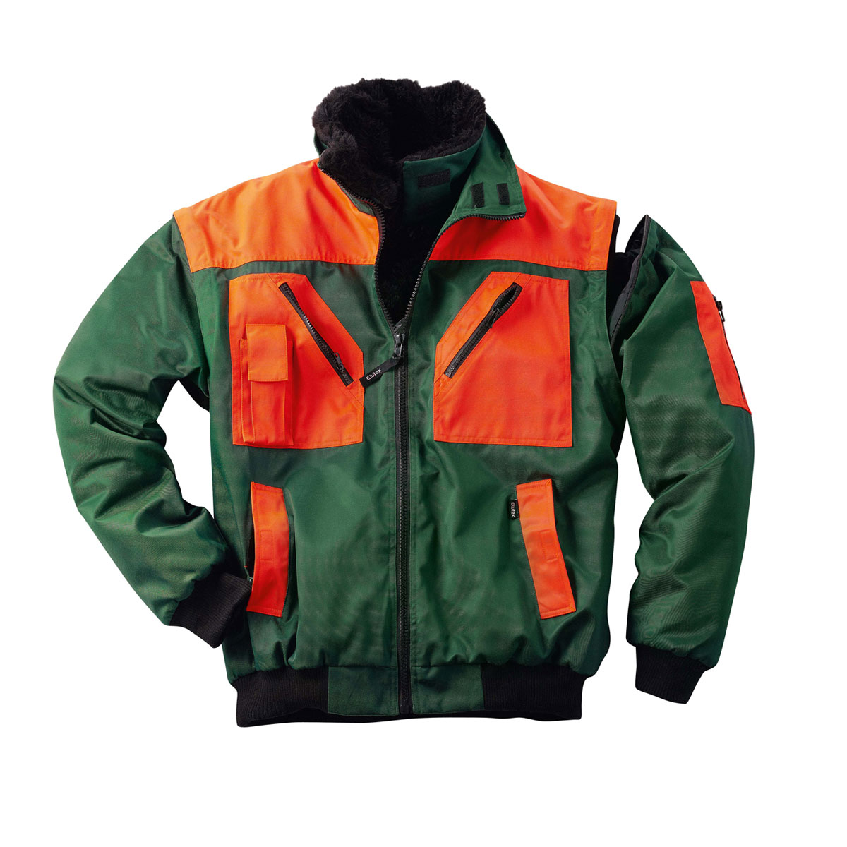 Pilotenblouson Nevada 4in1 grün Größe XL