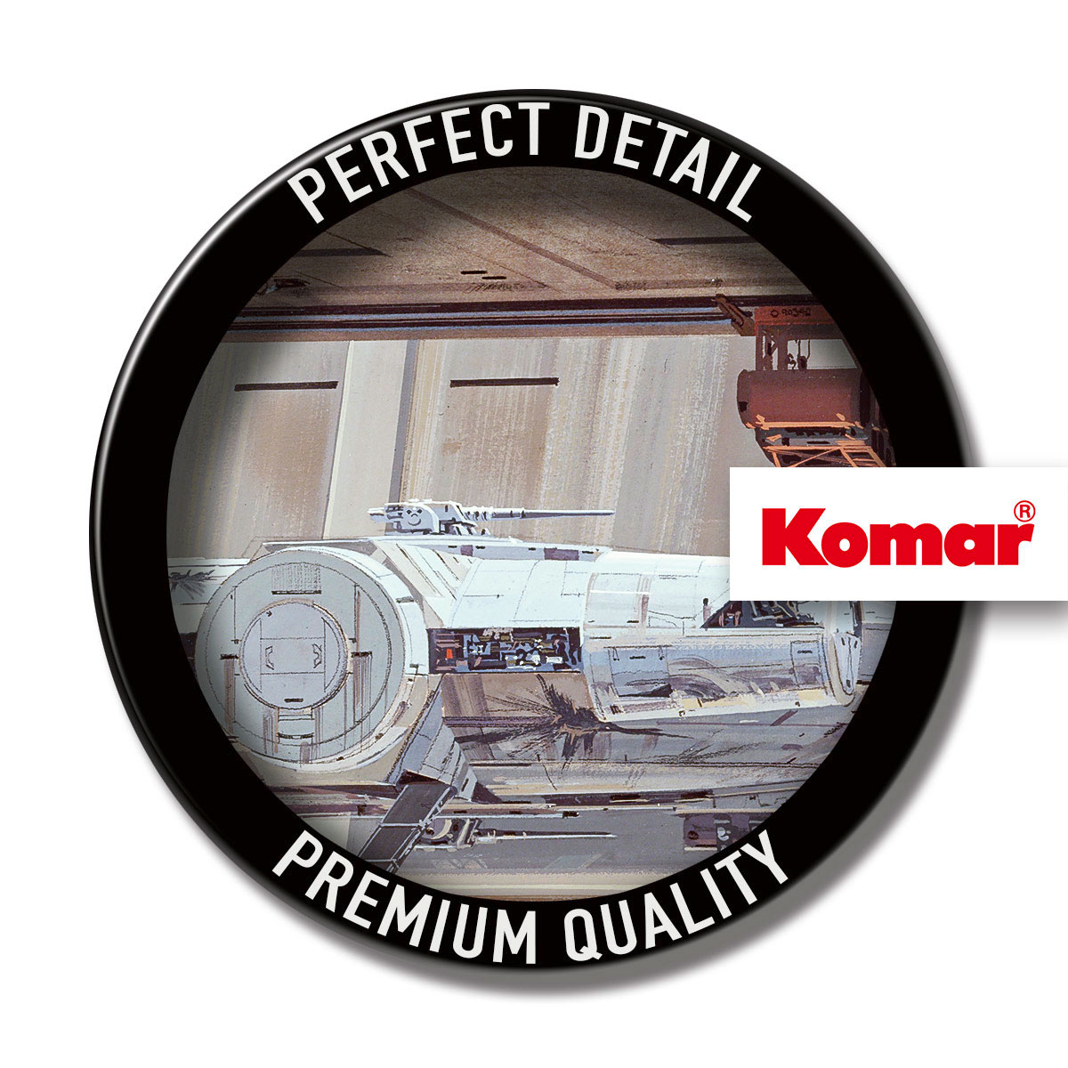 Komar  Wandbild Star Wars Classic Mos Eisley Hangar 70x50 cm Bild 6