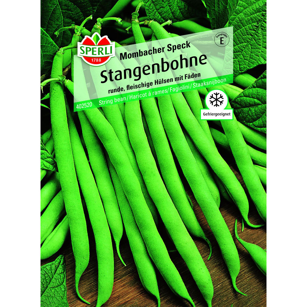 Stangenbohne Mombacher Speck Bild 1