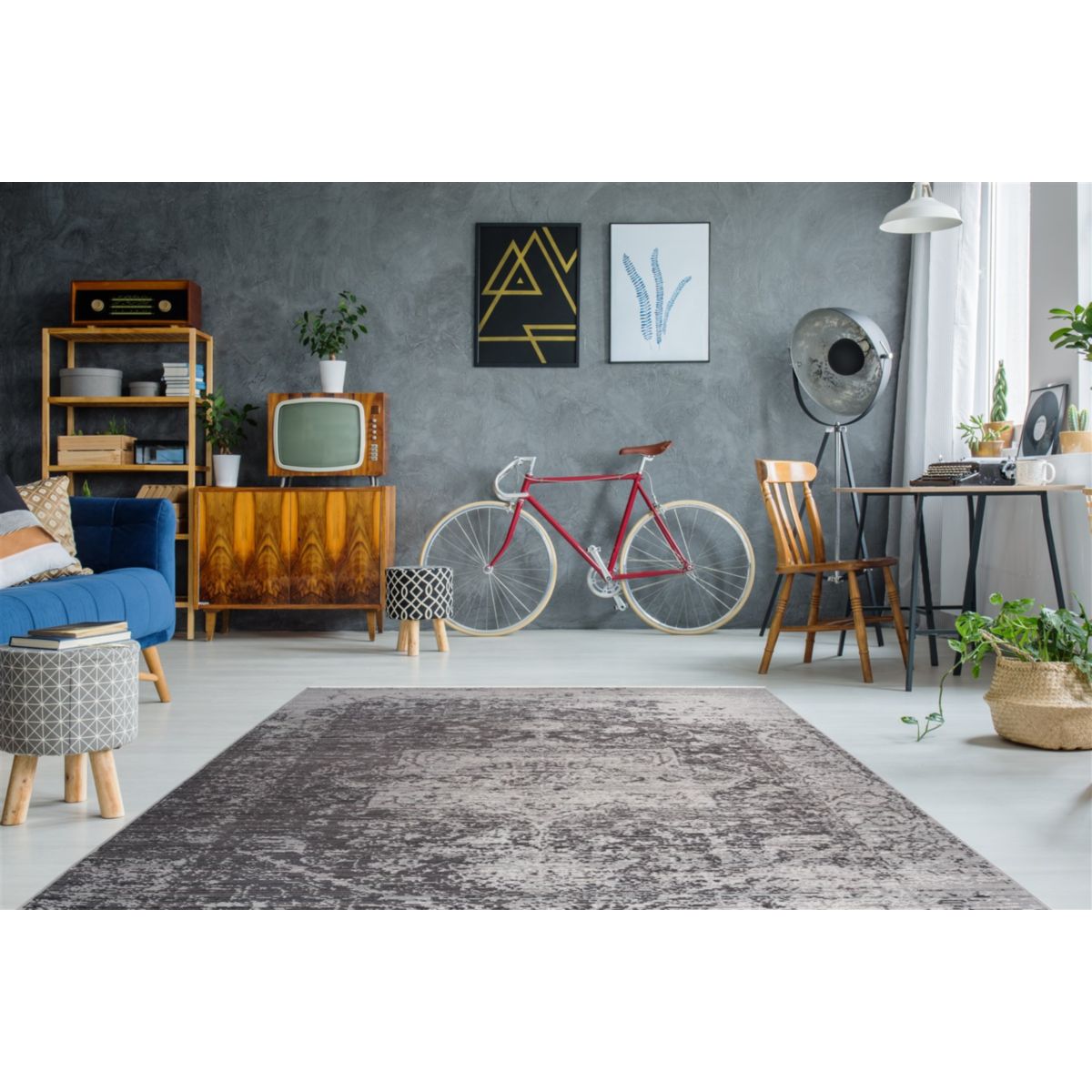 Baroque 1225 Beige / Braun 80cm x 150cm Bild 2