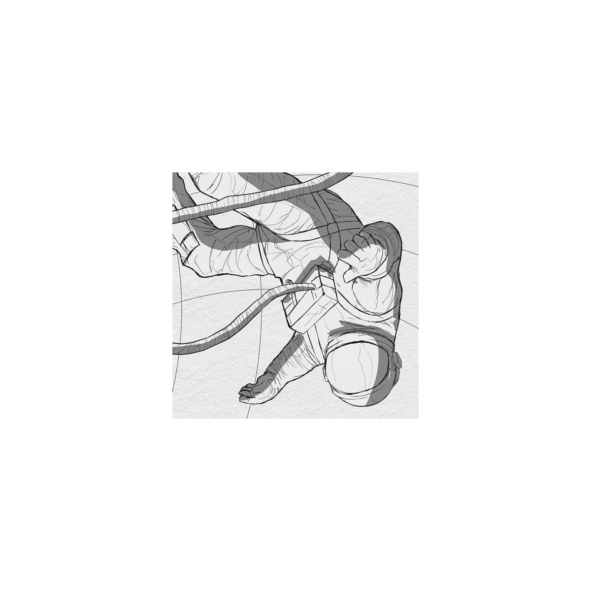 Komar  Vlies Fototapete Extraordinary Astronauts 400x280 cm Bild 7