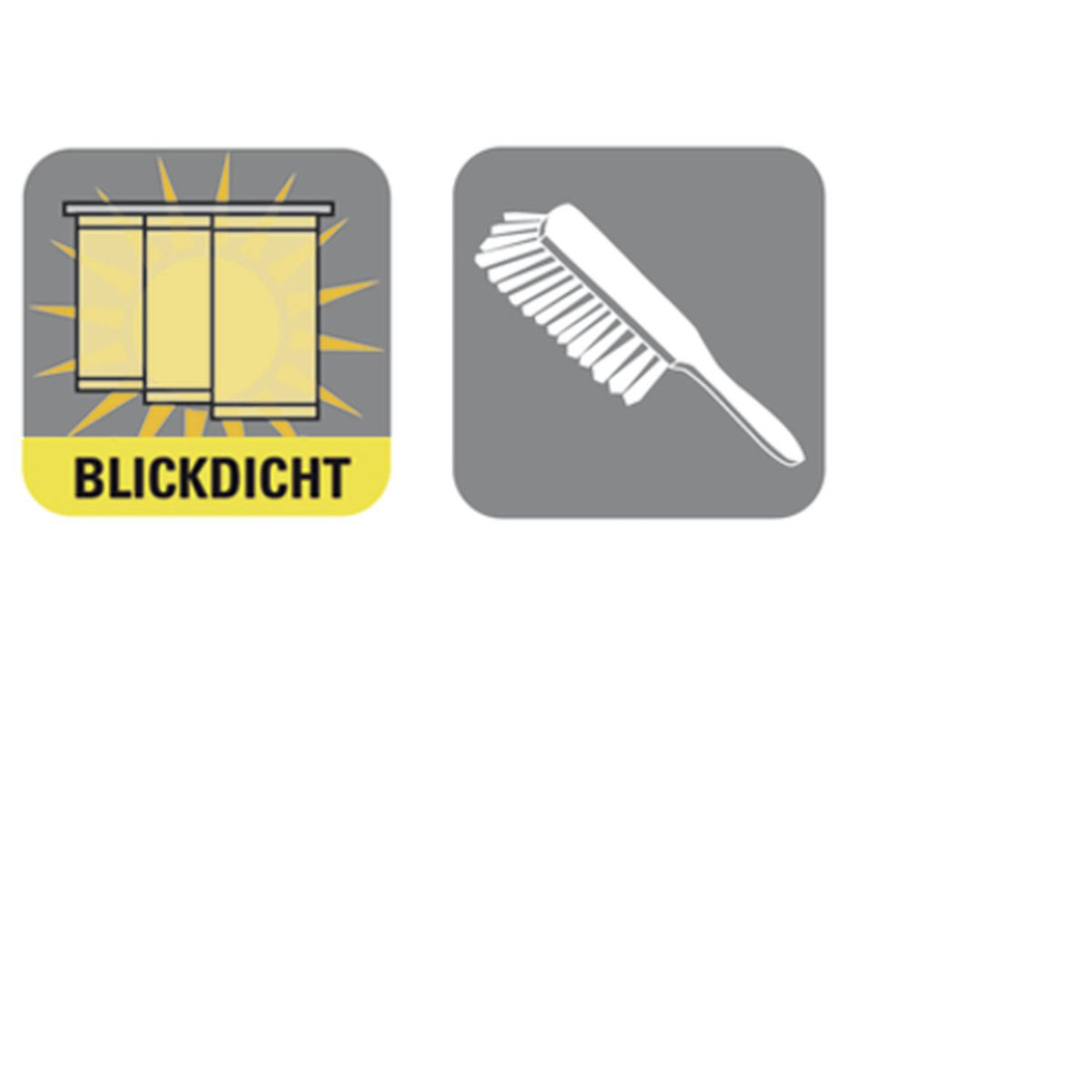 Gardinia Flächenvorhang 60 x 245 cm Natur-optik Dekor teak Bild 6