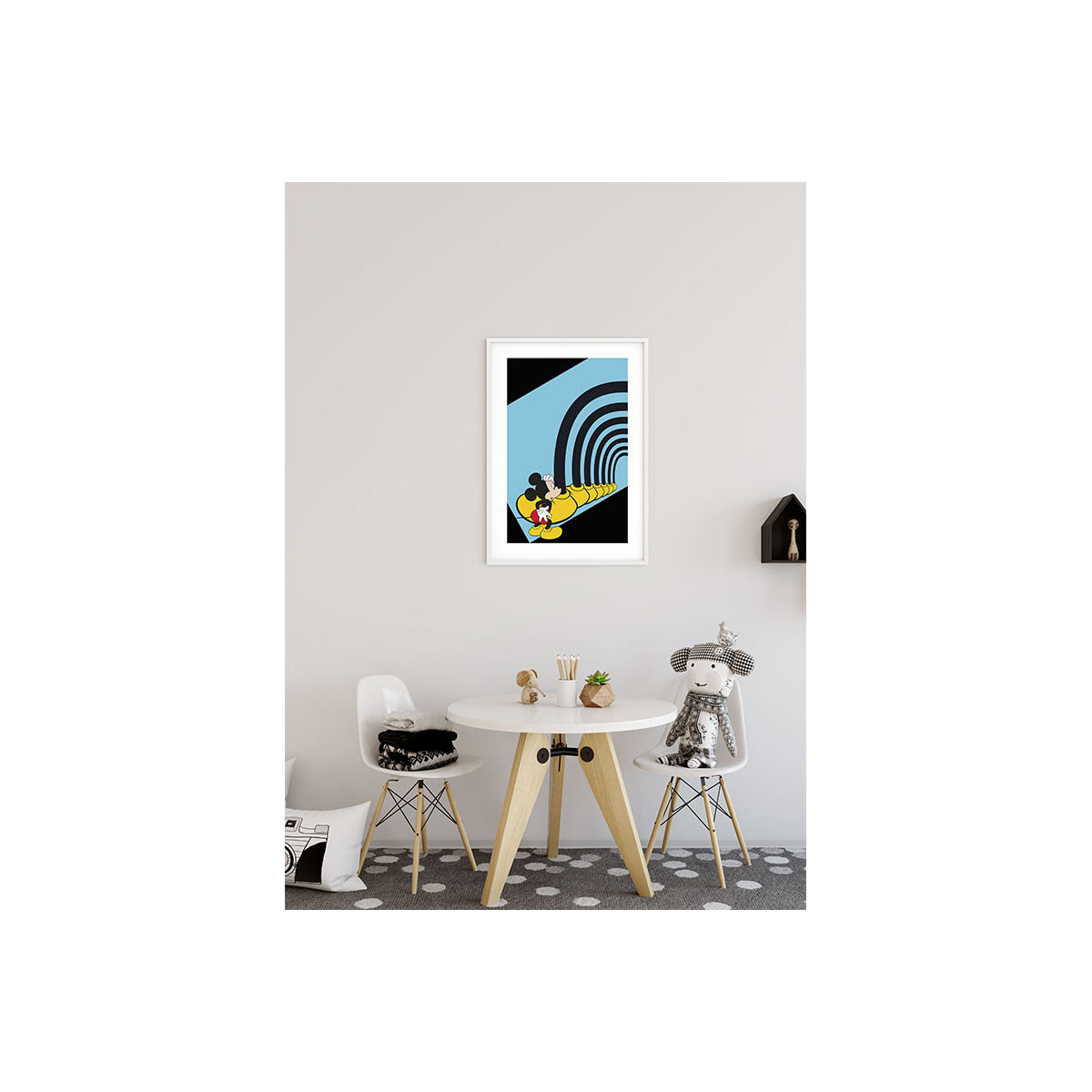 Komar  Wandbild Mickey Mouse Foot Tunnel 50x70 cm Bild 10