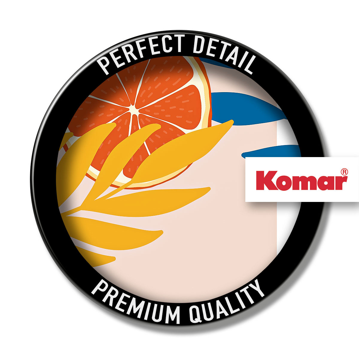 Komar  Wandbild Illustration Drooping Leaves 40x50 cm Bild 3