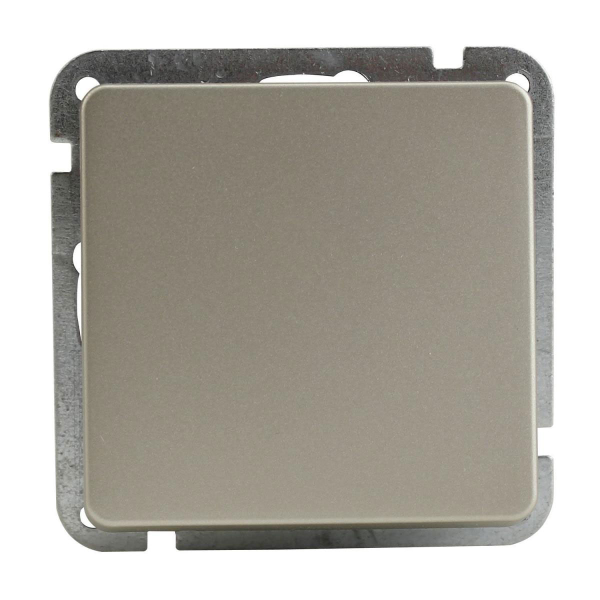 Aus-/Wechselschalter Montreal champagner Serie 505