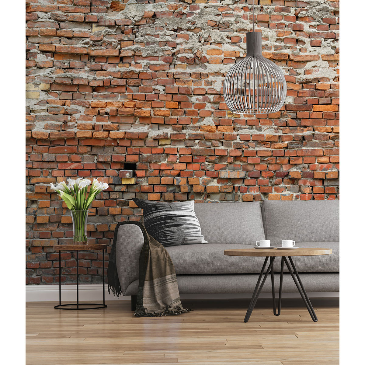 Komar  Vlies Fototapete Bricklane 300x250 cm